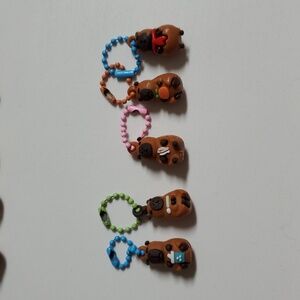 Adorable Capybara Keychain Select Your Favorites